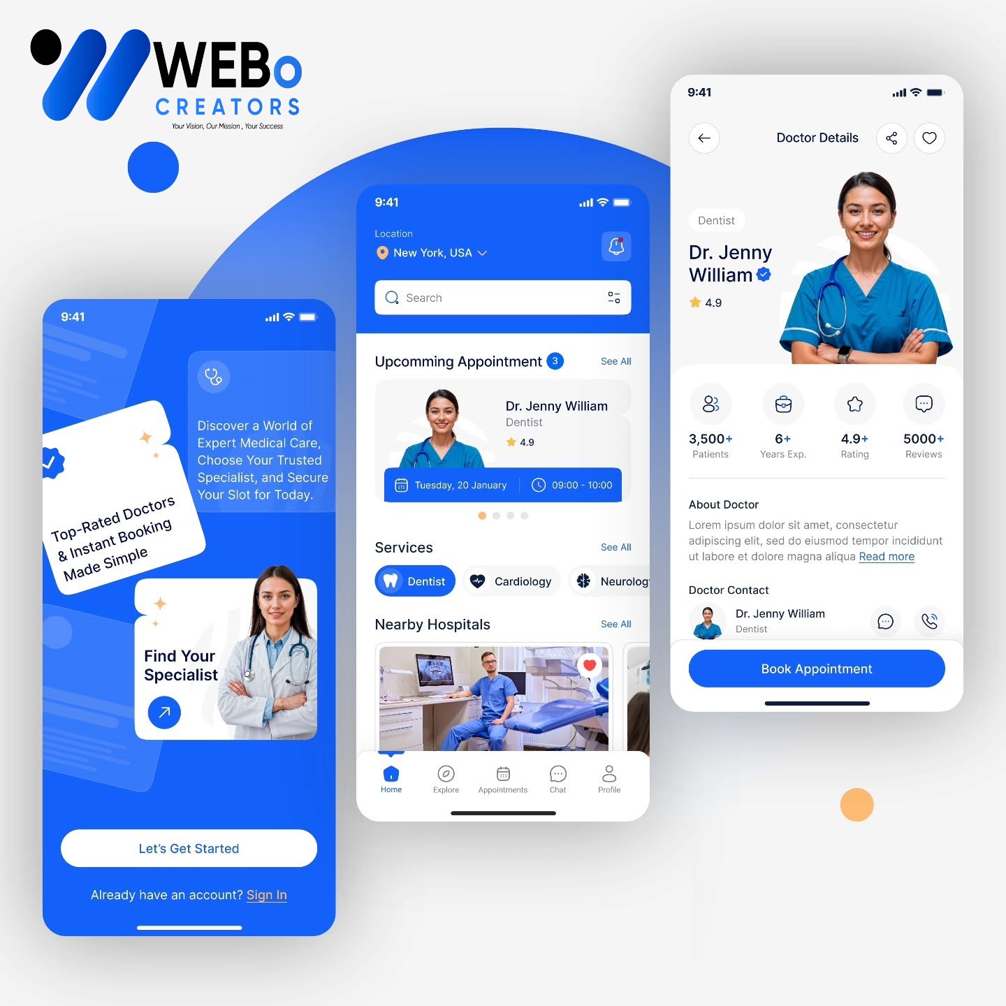 iOS App UI/UX Design | Custom iPhone & iPad Interface Design Boardman ,OR 2026 - Mobile App Design