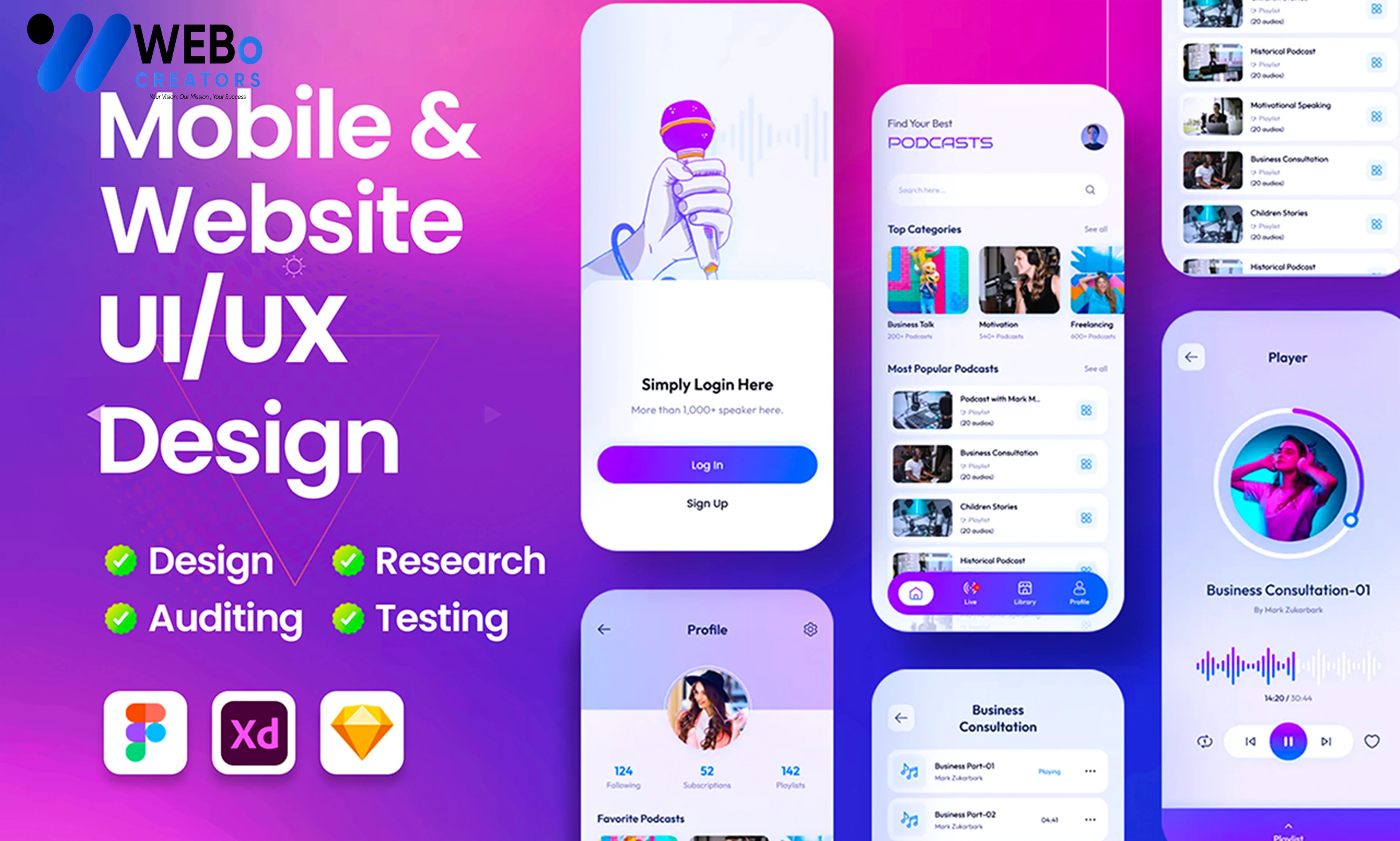 Flutter App UI/UX Design | Beautiful Flutter Interface Design in Boardman ,OR